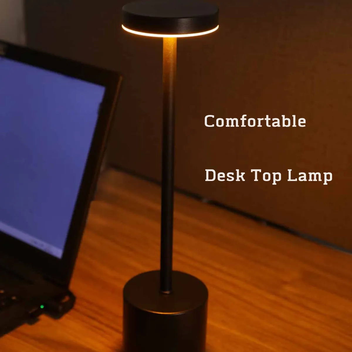 Luminária de Mesa Recarregável Sem Fio