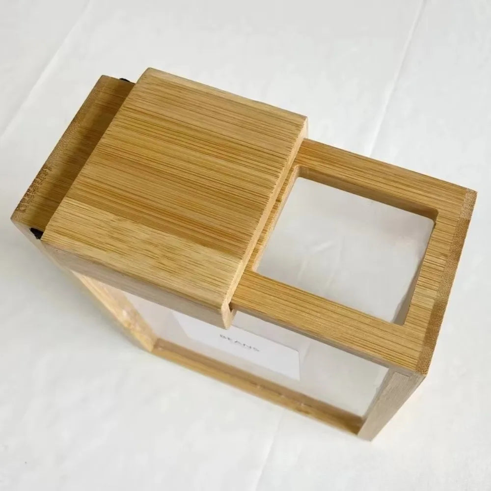 Organizador de Alimentos em Bambu – 2 Litros