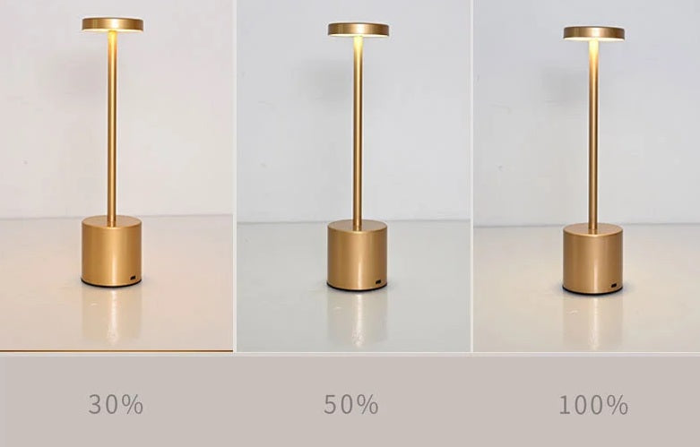 Luminária de Mesa Recarregável Sem Fio