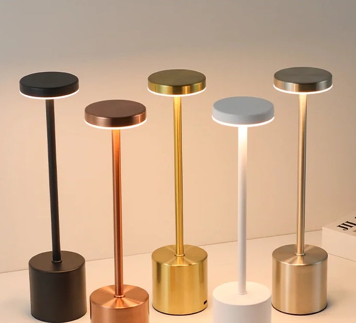 Luminária de Mesa Recarregável Sem Fio