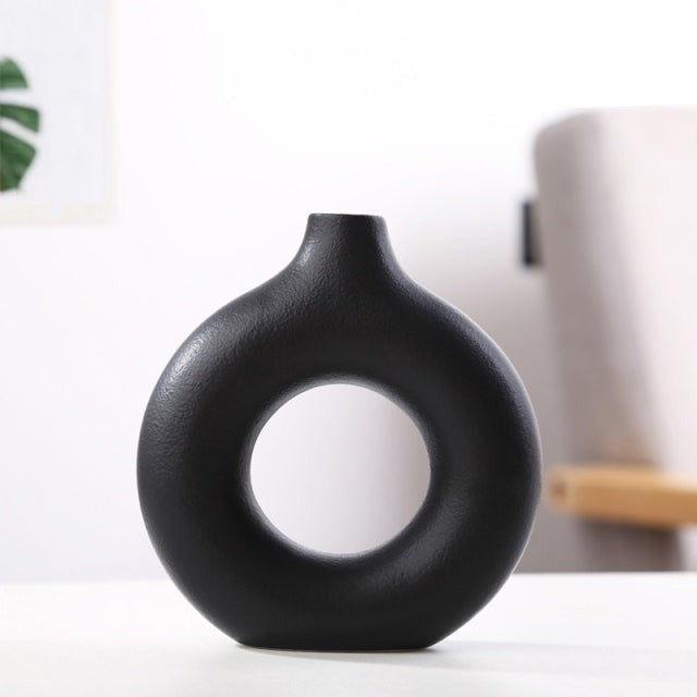 Vaso Nórdico em Cerâmica Color