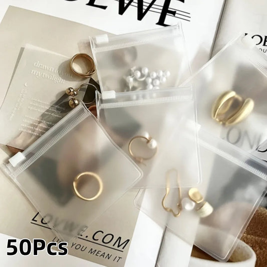 Kit de Saquinhos Organizadores de Joias - 50 peças