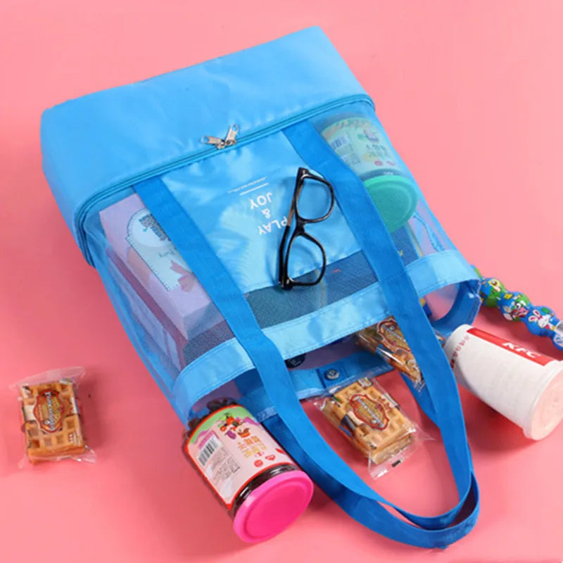Bolsa de Praia com Compartimento Térmico