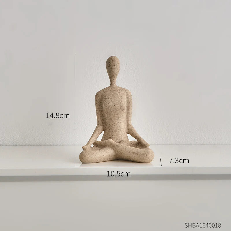 Escultura Nórdica de Yoga