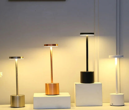 Luminária de Mesa Recarregável Sem Fio