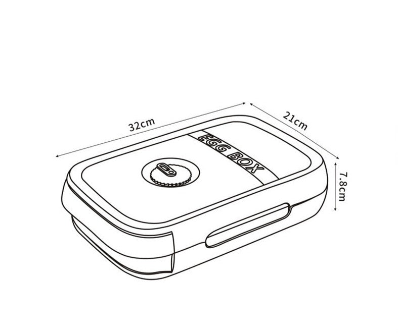 Caixa Organizadora de Ovos