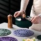 Conjunto de Descanso de Mesa em Silicone - 3 Peças