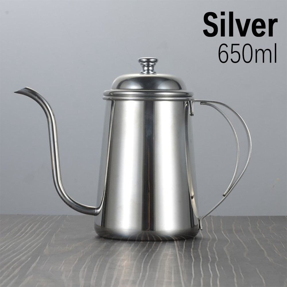 Bule com Bico Fino em Aço Inox - Coleção Rainbow