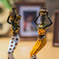 Conjunto de Esculturas Africanas - 3 Peças