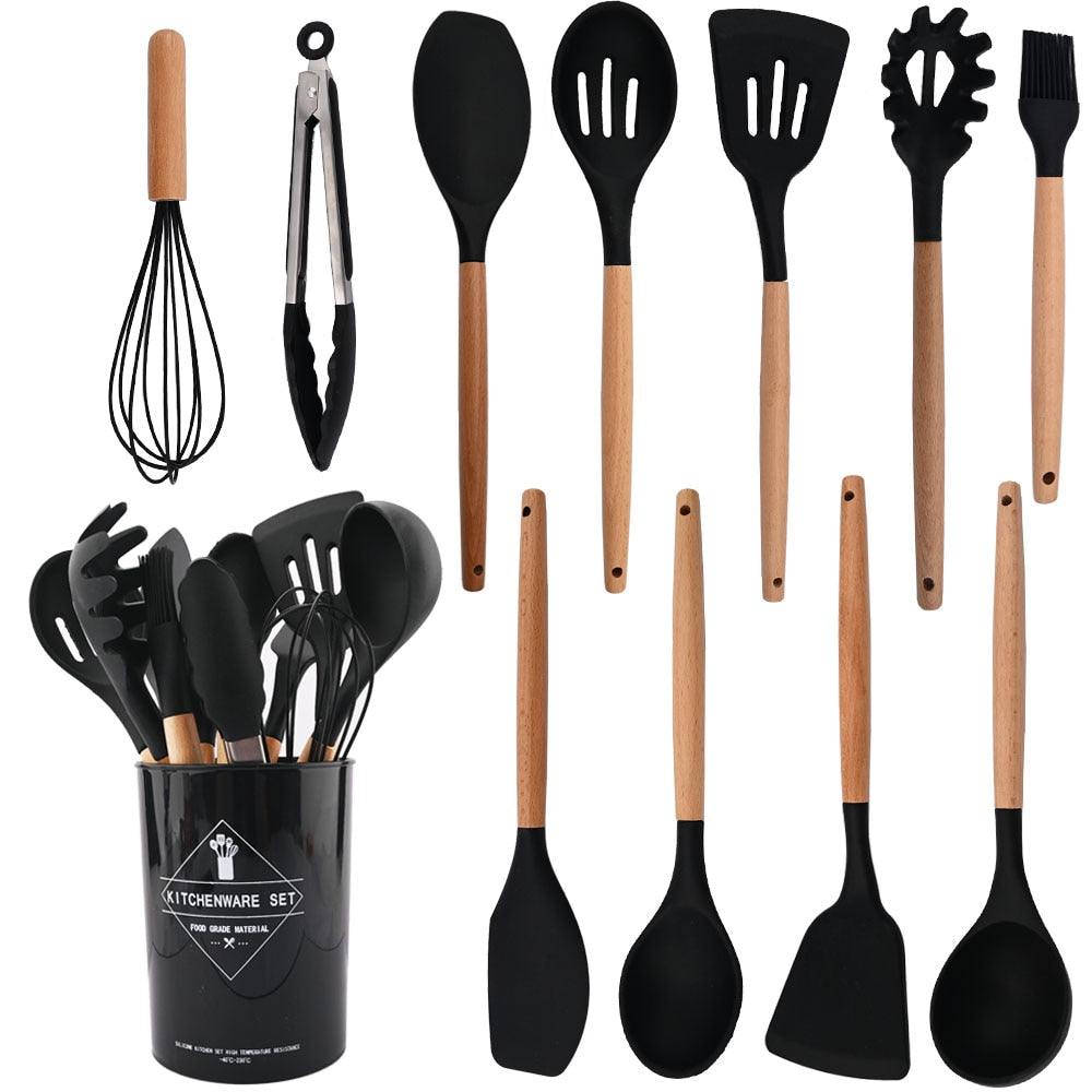 Kit Cozinha em Silicone Top Premium 12 Peças