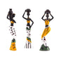 Conjunto de Esculturas Africanas - 3 Peças
