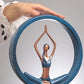 Escultura Europeia Decorativa em Resina com Posições de Yoga
