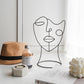 Escultura Face Abstrata
