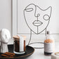 Escultura Face Abstrata