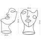 Escultura Face Abstrata