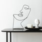 Escultura Face Abstrata