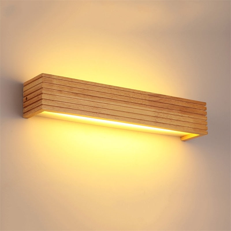 Luminária Wood Estilo Japonês