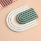 Porta Copo em Silicone Estilo Nórdico Linha Color - 2 Peças