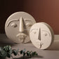 Vaso Máscaras em Cerâmica Estilo Nórdico