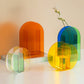 Vaso de Acrílico Formas & Cores - Coleção Rainbow